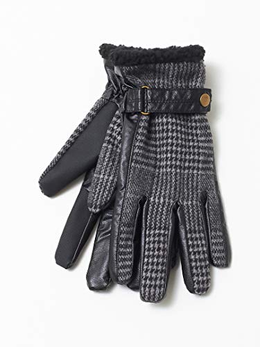 (アバハウス) ABAHOUSE ファッション雑貨 【展開店舗限定】ウールグレンチェック コンビグローブ メンズ その他 Free