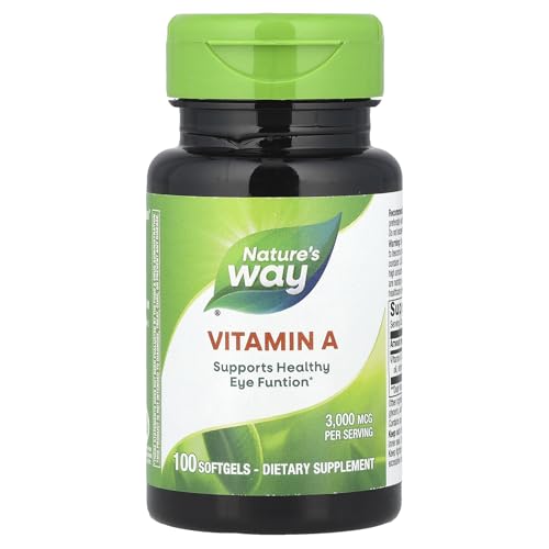 Nature's Way Vitamin A, High Potency, Supports Healthy Eye Function*,