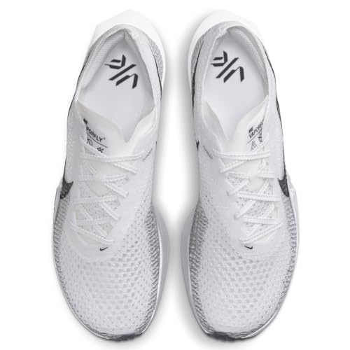Nike Vaporfly 3 Women's Road Racing Shoes (DV4130-100, White/Particle Grey/Metallic Silver) Size 9