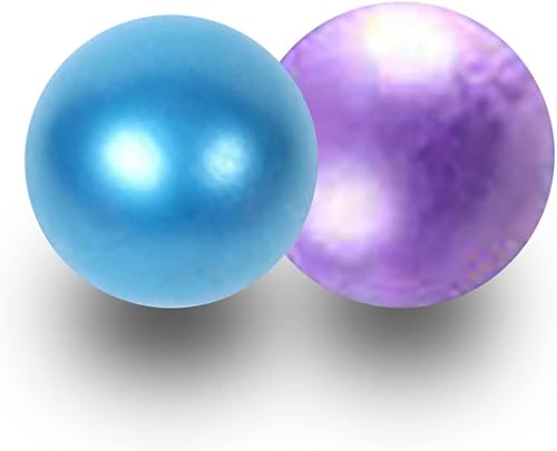 Mini bola de ejercicio de 9 pulgadas para yoga, pilates, terapia física mejora el equilibrio, fuerza del núcleo de entrenamiento, estabilidad, bolas