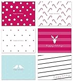 Happy Holidays Greeting Cards | Christmas Cards Simple with Envelopes | Bulk Holiday Cards with Enve