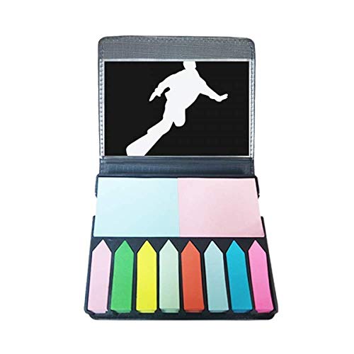 Autocollant silhouette skateboarding sport noir adhésif mural