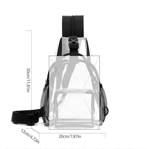 Bolsa transparente de PVC para estadios y conciertos al aire libre 4