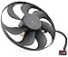 TOPAZ 6X0959455F Left Engine Auxiliary Cooling Fan Motor for Volkswagen Golf Jetta Audi TT Quattro