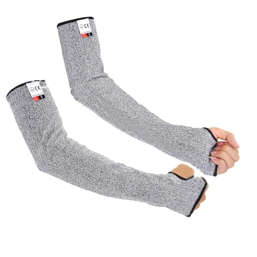 Protecteurs De Bras De Jardinage - 1 Paire De Manchons Résistants Aux Coupures - Manchons De Sécurité À 5 Niveaux Pour Les Fermes, L'industrie De La Construction, L'industrie Métallurgique Ou La Répar