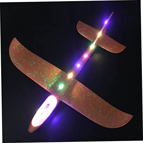 Hohopeti 2 Unidades modelo de avião brinquedo de avião esportivo avião planador LED Brinquedos infan