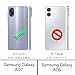 Osophter for Galaxy-A07-Case: Clear Women Girls Boys with Screen Protecto Reinforced Corners TPU Shock-Absorption Flexible for Samsung Galaxy A07 Phone Case-Clear
