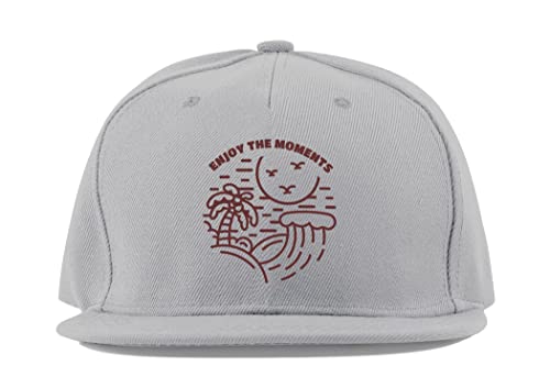 Casquette Fullcap d'été respirante grise pour vos vacances et moments de détente au soleil