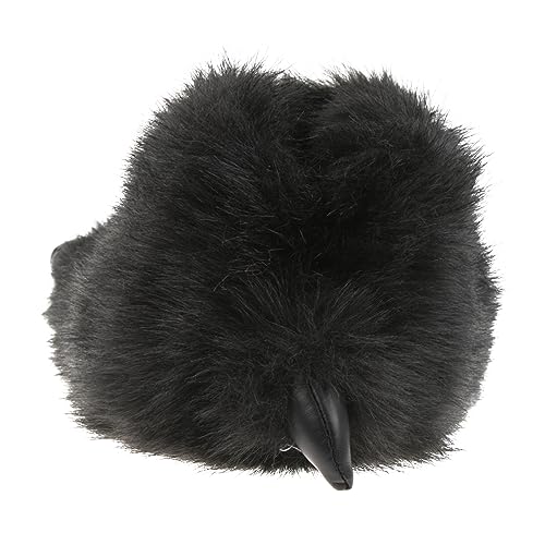 SAMs Unisex Tierhausschuhe Monsterkralle, schwarz, 46/47, TH-MK