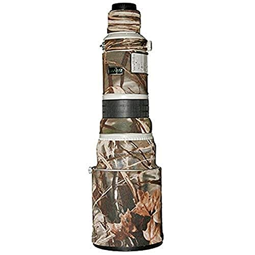 LensCoat Canon 500 Lens Cover (Realtree Max4 HD) camouflage neoprene camera lens protection sleeve LC500M4