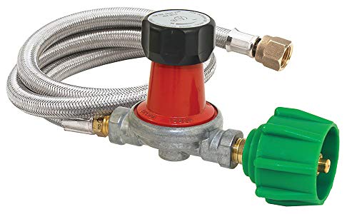 Bayou Classic Sp2 18-In Dual Jet Cooker Features 18-In Cooking Surface 12.5-In Tall Welded Frame 30-Psi Regulator Designed For Stockpots 15-In Diameter To 102-Qt Perfect For Large Batch Cooking #TOP2