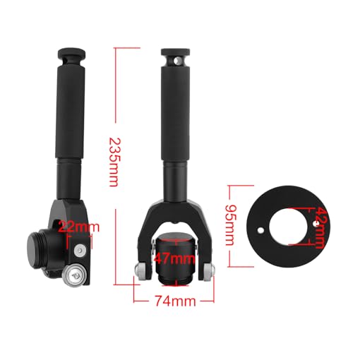Image of Twilight Garage X3 Belt Changing Tool Clutch Removal Kit Compatible with Can-Am Maverick X3 / X3 Max /Turbo /R 2017-2023, Fits 72 inch /64 inch Wheel Base Width - Black
