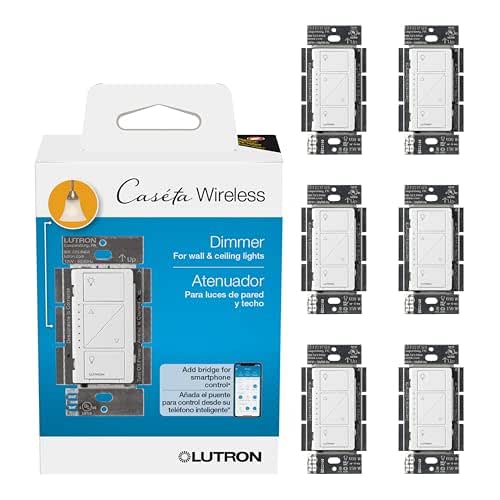 Lutron Caseta Original Smart Dimmer Switch (Lutron Smart Hub Required),