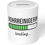 JUNIWORDS Spardose Sparbüchse, Rohrreinigerin Loading (6213743)