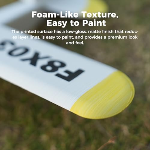 Image of Creality Hyper Lightweight PLA Foam Filament, 1.75mm LW PLA with RFID Auto-Setup, Low-Density, Matte Finish, Easy to Paint, Ultra-Light for Aircraft & Models, 1kg Spool (Black)