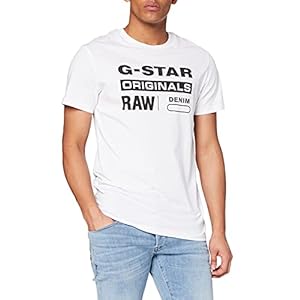 G-STAR RAW Heren Graphic 8 ronde hals T-shirt