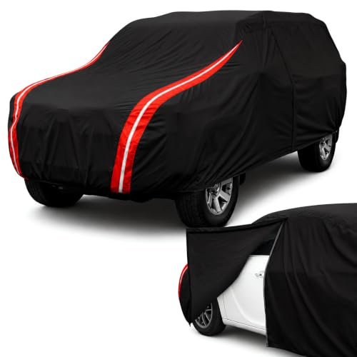 Image of Favoto Car Cover Waterproof Custom Fit for Jeep Wrangler 2 Door (1990-2026)