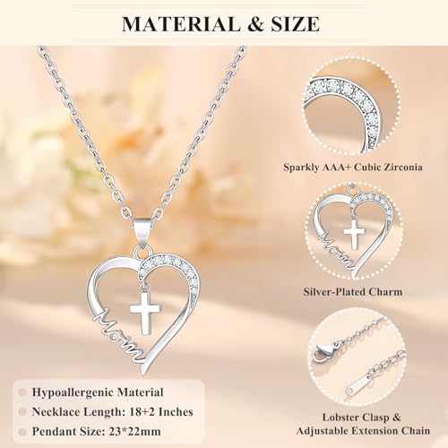 PINKDODO-Heart-Cross-Necklace-for-Women-Baptism-Confirmation-Easter-Gifts