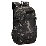 yfnt 25l casual da uomo borsone da ciclismo zaini da viaggio tattici all'aperto zaino tattico molle per la scuola, militare, zaino per la scuola, sport all'aria aperta, fitness, zaino da trekking