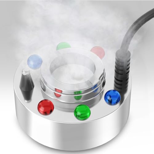 Fitnate HS0402-US High Power Mist Maker, 1500Ml/H Large Volume Mist Fogger With 6 Led Light Fog Machine Atomizer For Halloween cover
