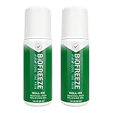 Biofreeze Roll-On Pain-Relieving Gel 3 FL OZ, Green (Pack Of 2) Topical Pain Reliever For Muscles...