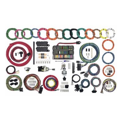 Part Synergy Replacement for Highway 22 Plus Complete Car Wiring Harness 22 Power Outlets GM Color Code Universal