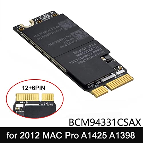 Module carte WiFi BCM4331 résout pannes réseau Mac 2012 2013 A1398