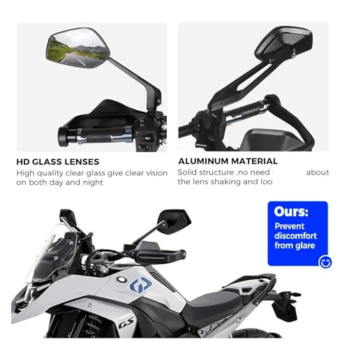 Espejo retrovisor lateral para BMW R 1250 GS y Adventure de 2023 4