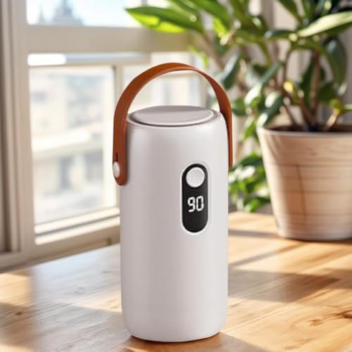 Image of Portable Clothes Dryer Small Compact Foldable Electric Drying Machine with Dry Bag for Travel,RV, Home,Apartment