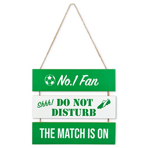Sass Party & Gifts Football Fan Hanging Sign, Great Gift For Football Fans, Man Cave Sign Gift - Image 2