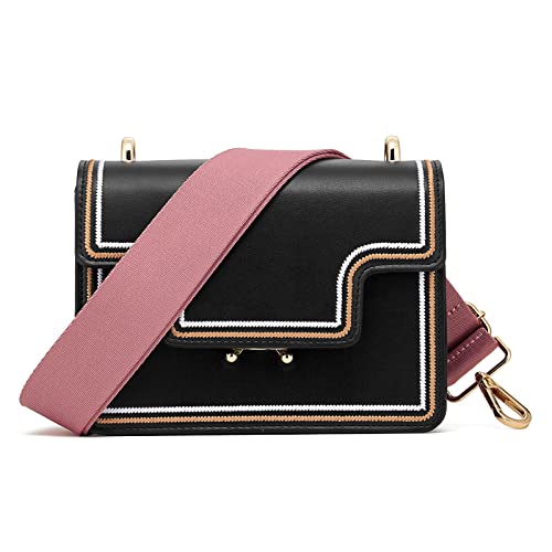 Image of ZOOEASS Wide Shoulder Strap (Solid),Adjustable Replacement Belt Crossbody Canvas Bag Handbag