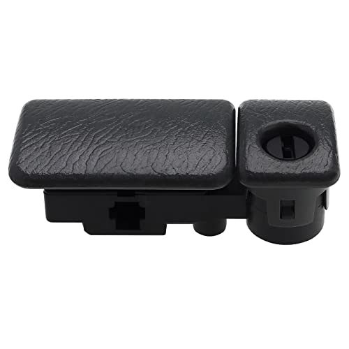VGOL Manija de cierre de guantera 73430-76811-P4Z compatible con Jimny Vitara Grand Vitara 2000-2018 accesorios de repuesto para interior de coche ABS negro