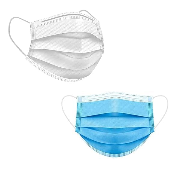 Image of Reusable Surgical Style Face Mask | Breathable & Comfortable | ISO Certified Protection for Dust & Pollution