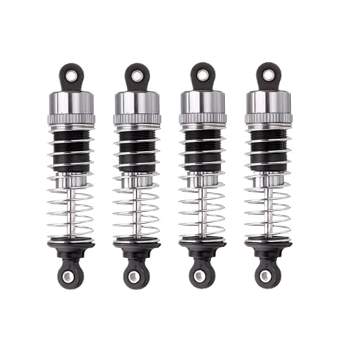 Amortisseur en Métal pour HBX 16889A 16890 SG1601 RC - Kit de 4 Pièces de Remplacement