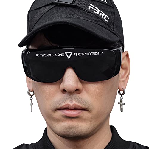 Fabric of the Universe Techwear Graphic Cyberpunk Face Shield Protection Goggle (GS-03)2
