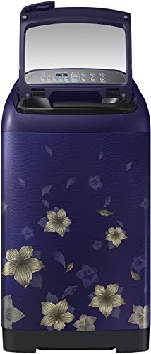 Image of Samsung 7 kg Fully-Automatic Top Loading Washing Machine (WA70M4010HL /TL, Star Flower Blue, Wobble Technology)