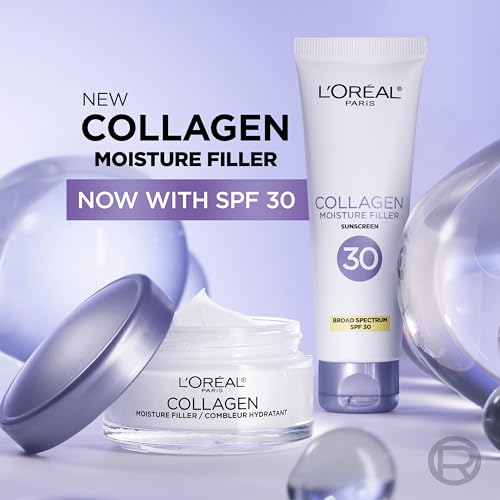 L’Oréal Paris Collagen Face Moisturizer, Skin Care, Day And Night Cream, Anti-Aging Face Cream To Smooth Wrinkles, Non-Greasy 1. 7 Oz. - Image 7
