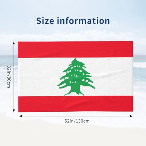 Serviette de bain microfibre Liban 132x81 cm douce drap de douche