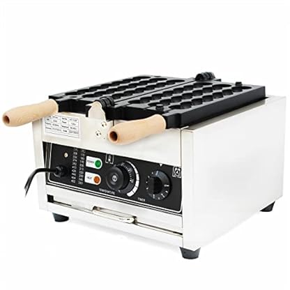 Kommerzielle Waffel Ball Maker, Edelstahl Kommerzielle Waffelbissen Bubble Waffle Maker Machine Antihaft-Pfanne 1500W fur Kommerzielle und Hause – Bild 6