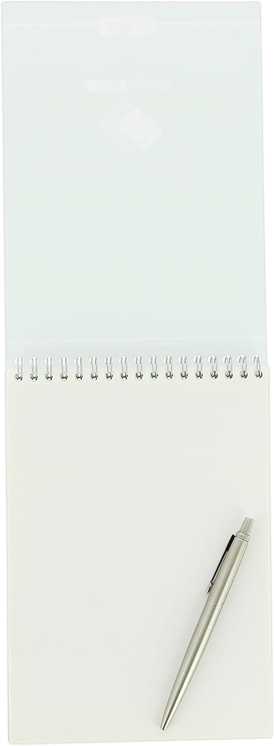 Conquérant Bloc-Notes Sténo A5 Uni 180 Pages Reliure Intégrale Couverture Carte Verte Lot de 10