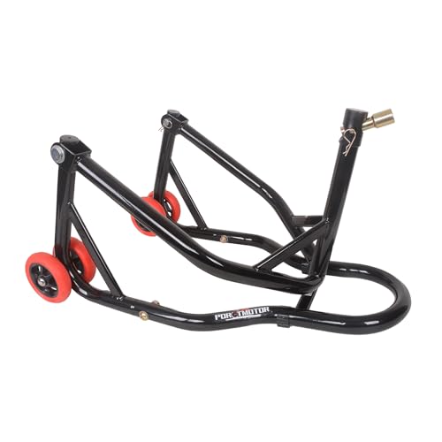 Porotmotor Motorcycle Head Lift Stand, Front Triple Tree Stand 660LBS Load Capacity Front Wheel Lift Stand