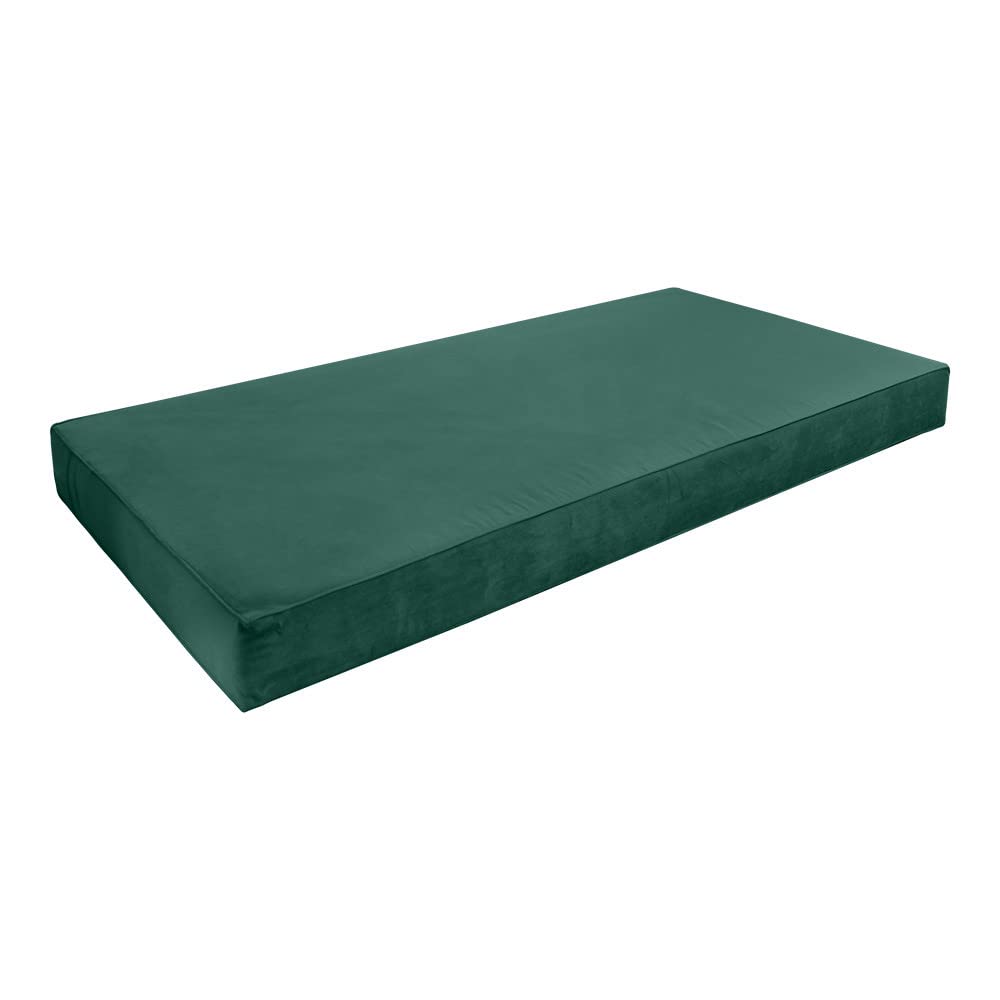 Cover ONLY Twin-XL Same Pipe Velvet Indoor Daybed Mattress 80