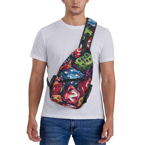 Bolso cruzado tipo sling ligero ajustable para mujer y hombre miniatura 5