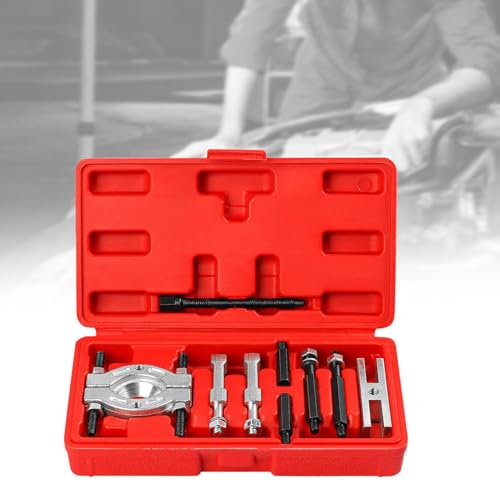 Separador de cojinetes con caja de 9 piezas para taller 7