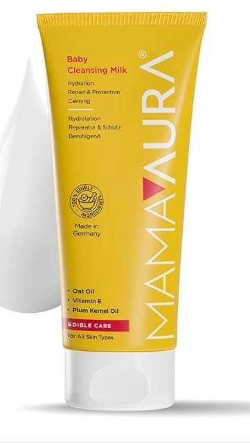 Baby Cleansing Milk, Yenidoğan ve Hassas Ciltler İçin Nazik Temizleme Sütü, 200 ml