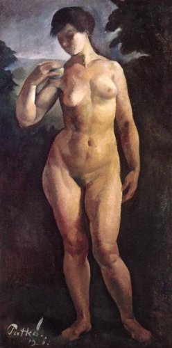 Peinture à l'huile Nude 1921 Karoly Patko une œuvre d'art captivante pour éveiller vos sens