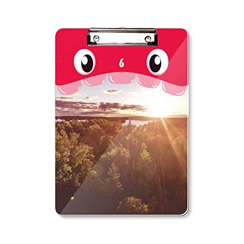 Porte-bloc A4 Sunshine Forest en sciences et nature pour l'organisation de bureau