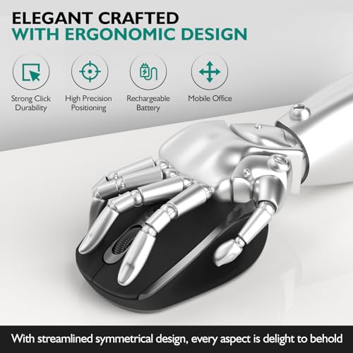 Wireless-Bluetooth-Mouse-2-in-1-24GHzBT52-Ergonomic-Portable-Optical-Mice-Cordless-Rechargeable-Slient-Mouse-for-Computer-Laptop-1600DPI-Computer-Mouse-for-Office-Black