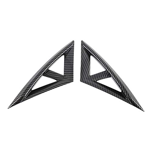 iFutniew para 2021 2 Uds ABS LáMpara Antiniebla Delantera de Coche Luz Antiniebla Luces Traseras Embellecedor Accesorios de Estilo de Coche