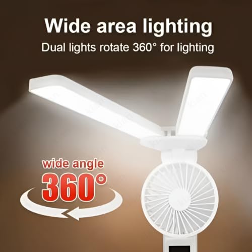 Image of Kian 3-in-1 LED Desk Lamp with Pen & Phone Holder,2400mAh Battery - USB Rechargeable Study Lamp with Touch Sensor, 3 Light Modes, Eye Protection & Warm White(Pack of 1) (Lamp 7)